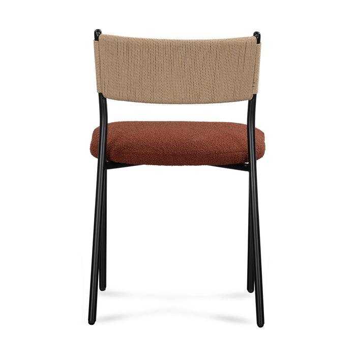 Celine Performance Boucle Dining Chair - Set of 2 - Dream Home Furniture & Mattress (Waite Park, MN)
