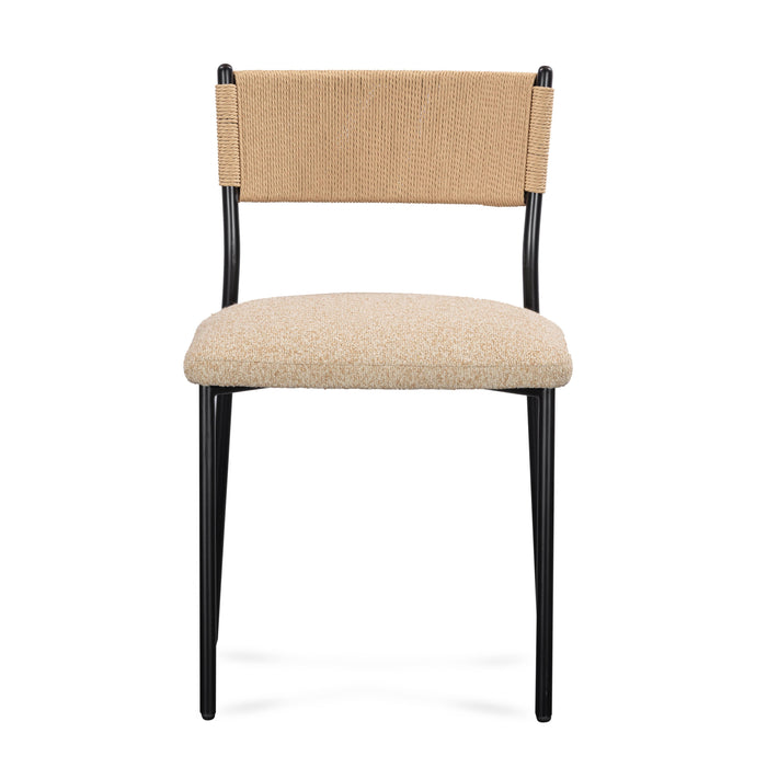 Celine Performance Boucle Dining Chair - Set of 2 - Dream Home Furniture & Mattress (Waite Park, MN)