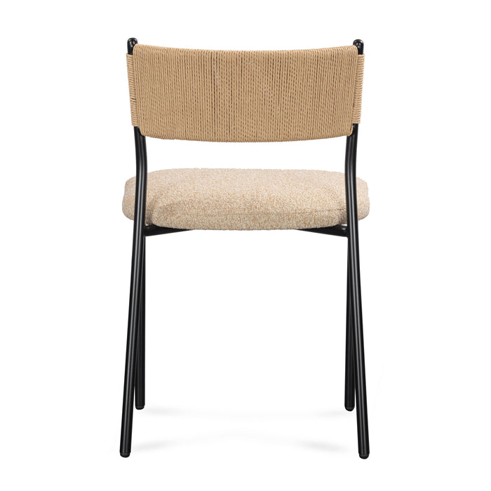 Celine Performance Boucle Dining Chair - Set of 2 - Dream Home Furniture & Mattress (Waite Park, MN)