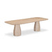 Brocha 106" Ash Wood Rectangular Dining Table - Dream Home Furniture & Mattress (Waite Park, MN)