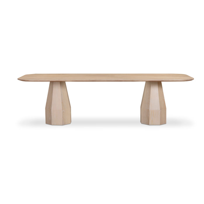 Brocha 106" Ash Wood Rectangular Dining Table - Dream Home Furniture & Mattress (Waite Park, MN)