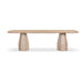 Brocha 106" Ash Wood Rectangular Dining Table - Dream Home Furniture & Mattress (Waite Park, MN)