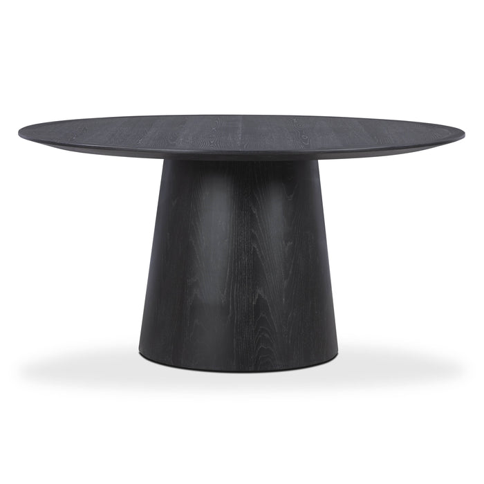 Sahara Round Oak Dining Table (41"-60")