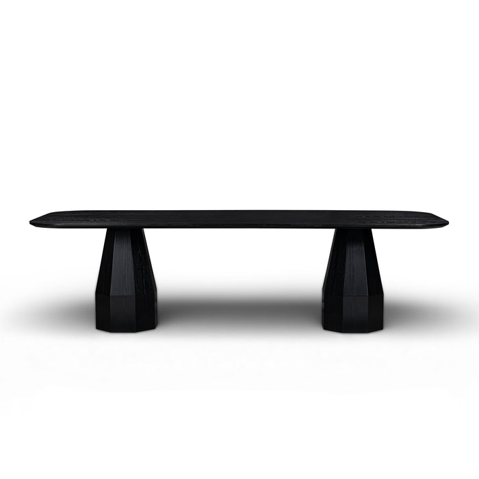 Brocha 106" Ash Wood Rectangular Dining Table - Dream Home Furniture & Mattress (Waite Park, MN)