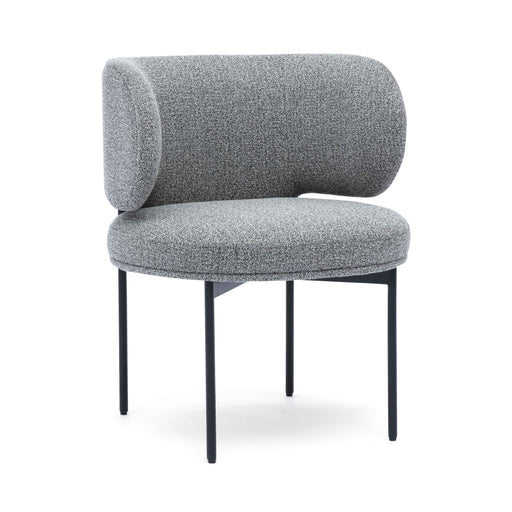 Maureen Speckled Grey Performance Boucle Dining Chair - Dream Home Furniture & Mattress (Waite Park, MN)