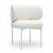 Maureen Cream Performance Upcycled Linen Dining Chair - Dream Home Furniture & Mattress (Waite Park, MN)