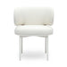 Maureen Cream Performance Upcycled Linen Dining Chair - Dream Home Furniture & Mattress (Waite Park, MN)