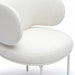 Maureen Cream Performance Upcycled Linen Dining Chair - Dream Home Furniture & Mattress (Waite Park, MN)