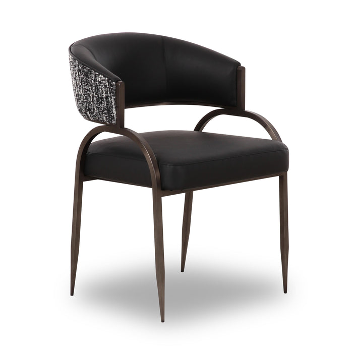 Tatum 2-Tone Performance Vegan Leather Dining Chair