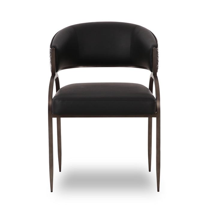 Tatum 2-Tone Performance Vegan Leather Dining Chair