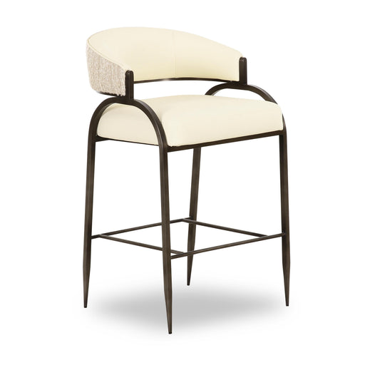 Tatum 2-Tone Performance Vegan Leather Counter Stool - Dream Home Furniture & Mattress (Waite Park, MN)