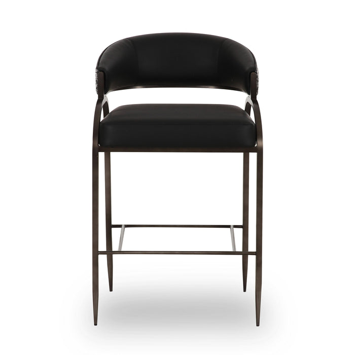 Tatum 2-Tone Performance Vegan Leather Counter Stool