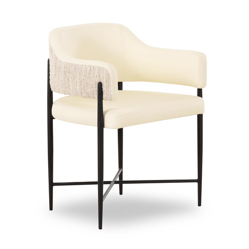 Sezanne 2-Tone Performance Vegan Leather Dining Chair - Dream Home Furniture & Mattress (Waite Park, MN)