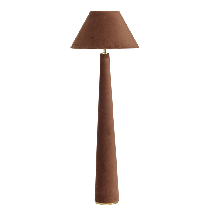 Graham Velvet Floor Lamp - Dream Home Furniture & Mattress (Waite Park, MN)