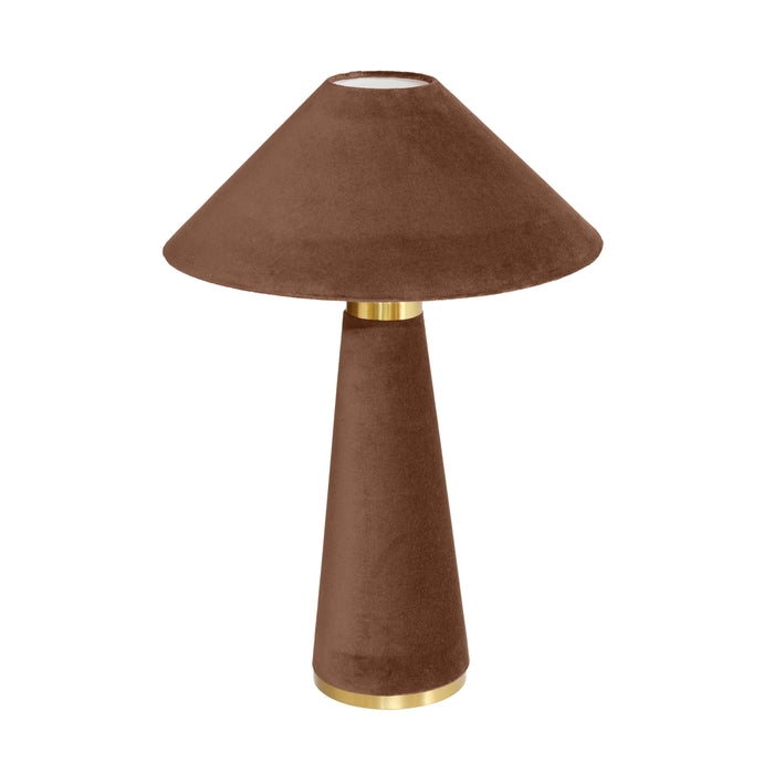 Graham Velvet Table Lamp - Dream Home Furniture & Mattress (Waite Park, MN)