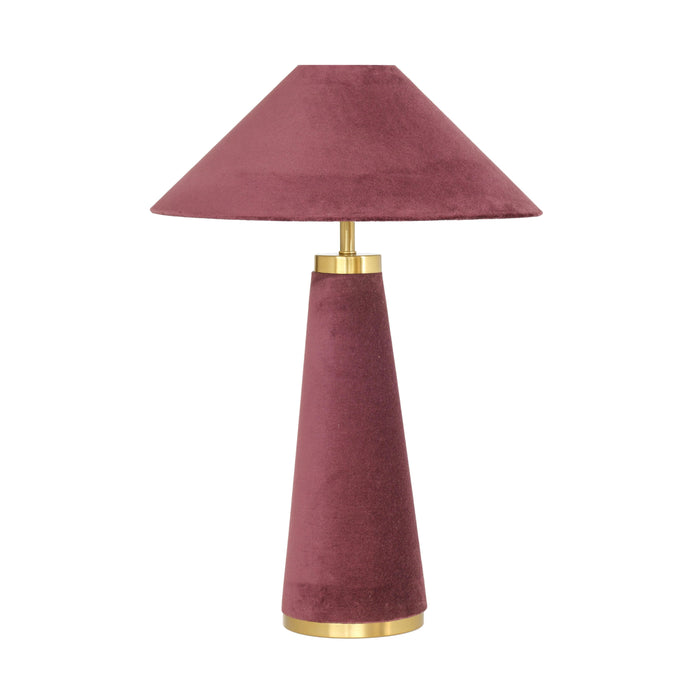 Graham Velvet Table Lamp - Dream Home Furniture & Mattress (Waite Park, MN)