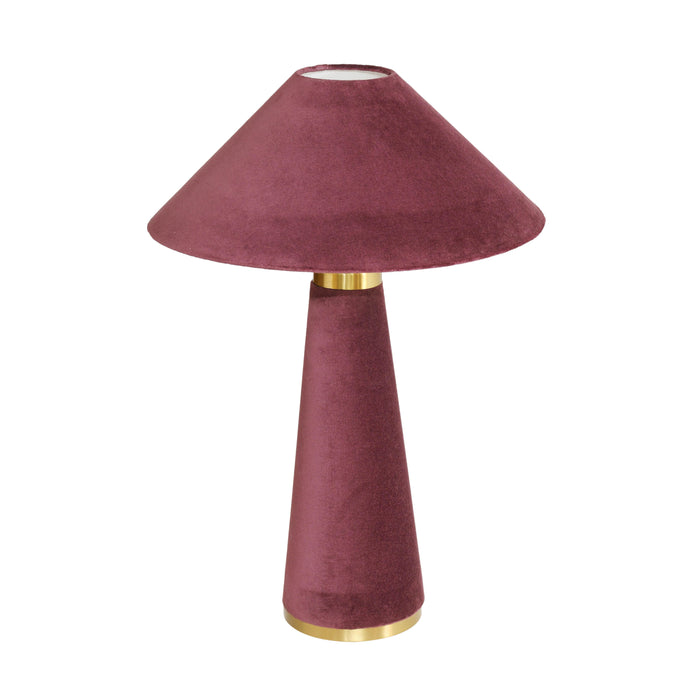 Graham Velvet Table Lamp - Dream Home Furniture & Mattress (Waite Park, MN)