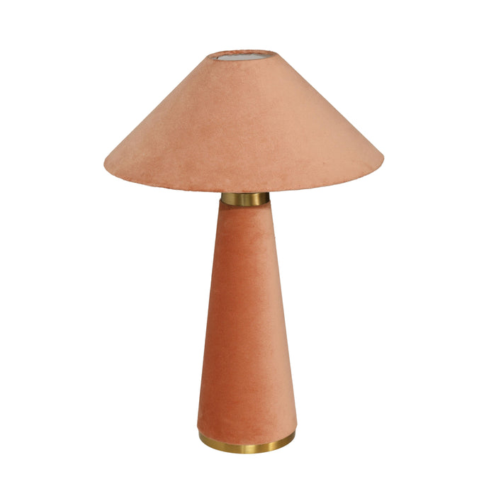 Graham Velvet Table Lamp - Dream Home Furniture & Mattress (Waite Park, MN)