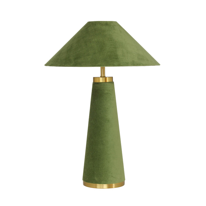 Graham Velvet Table Lamp - Dream Home Furniture & Mattress (Waite Park, MN)