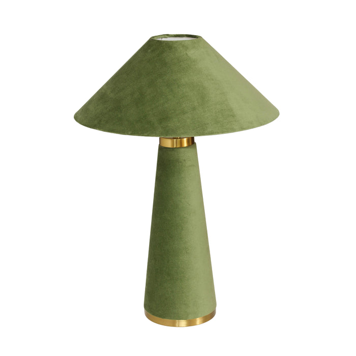 Graham Velvet Table Lamp - Dream Home Furniture & Mattress (Waite Park, MN)