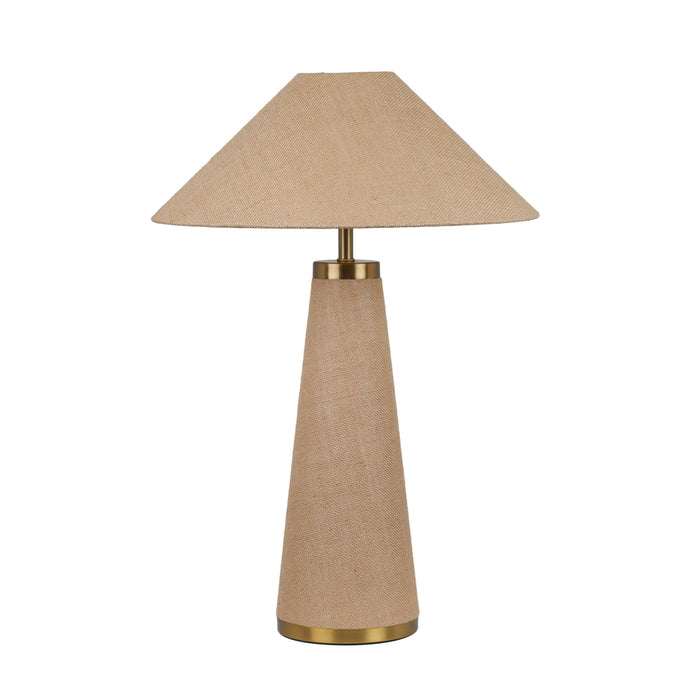 Graham Natural Jute Table Lamp - Dream Home Furniture & Mattress (Waite Park, MN)