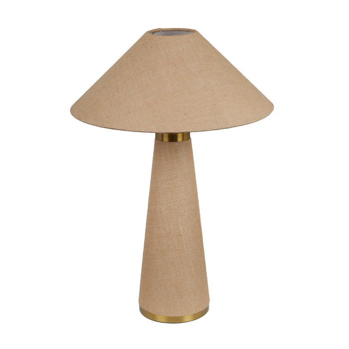 Graham Natural Jute Table Lamp - Dream Home Furniture & Mattress (Waite Park, MN)