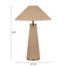 Graham Natural Jute Table Lamp - Dream Home Furniture & Mattress (Waite Park, MN)