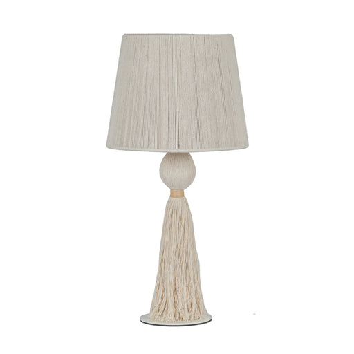 Samba White Cotton Table Lamp - Dream Home Furniture & Mattress (Waite Park, MN)