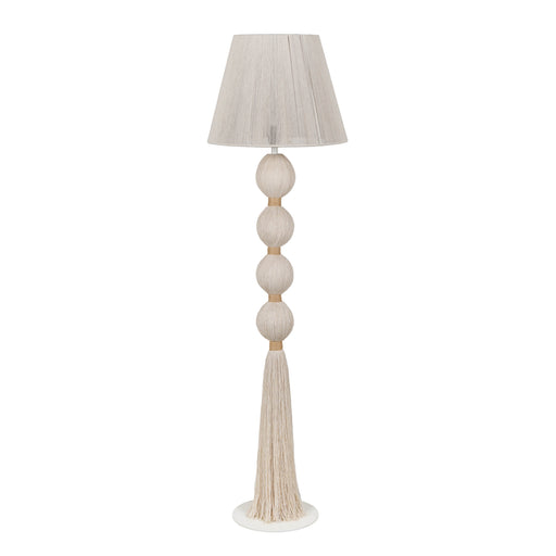 Samba White Cotton Floor Lamp - Dream Home Furniture & Mattress (Waite Park, MN)