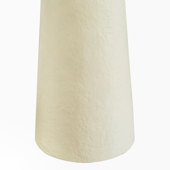 Yala Cream Papier Mache Floor Lamp