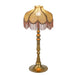Buchanan Jute Fringed Scalloped Table Lamp - Dream Home Furniture & Mattress (Waite Park, MN)