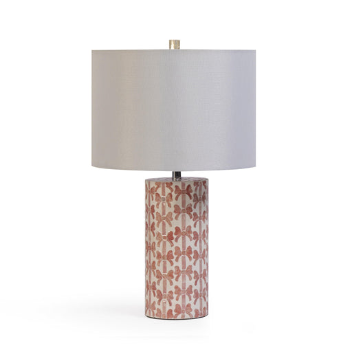 Lassy Pink Ribbon Capiz Shell Table Lamp - Dream Home Furniture & Mattress (Waite Park, MN)
