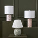 Yaya Green Capiz Shell Table Lamp - Dream Home Furniture & Mattress (Waite Park, MN)