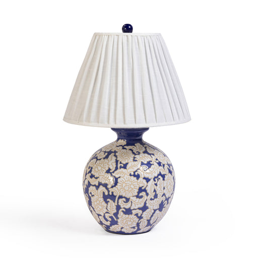 Diana Blue &amp; White Table Lamp - Dream Home Furniture & Mattress (Waite Park, MN)
