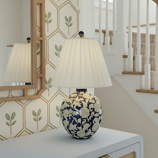 Diana Blue &amp; White Table Lamp - Dream Home Furniture & Mattress (Waite Park, MN)