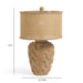 Baha Natural Bamboo Jute Table Lamp - Dream Home Furniture & Mattress (Waite Park, MN)