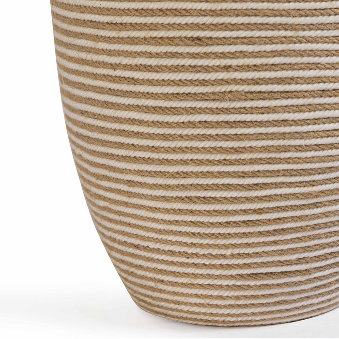 Tanga Natural Jute and Cotton Table Lamp - Dream Home Furniture & Mattress (Waite Park, MN)