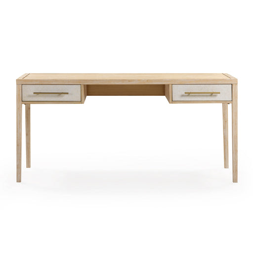 Hera 62'' Natural Washed Executive Desk - Dream Home Furniture & Mattress (Waite Park, MN)