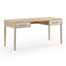 Hera 62'' Natural Washed Executive Desk - Dream Home Furniture & Mattress (Waite Park, MN)