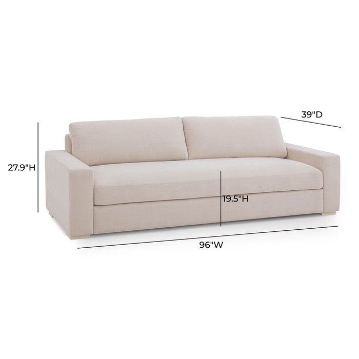 Beckham 96" Performance Chenille Sofa - Dream Home Furniture & Mattress (Waite Park, MN)