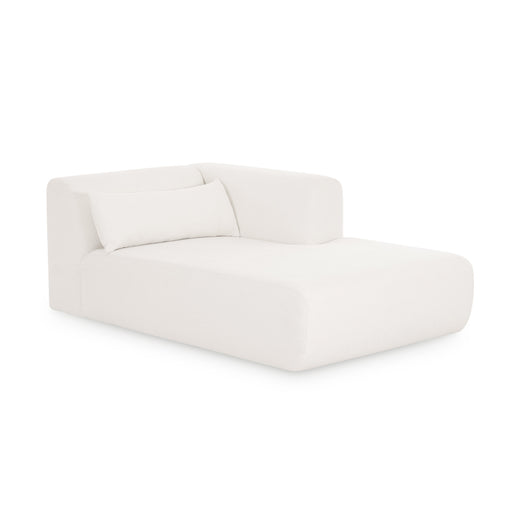 Tarra Cream Performance Chenille Modular Chaise - Dream Home Furniture & Mattress (Waite Park, MN)