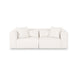 Tarra 86" Cream Performance Chenille Modular Loveseat - Dream Home Furniture & Mattress (Waite Park, MN)