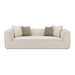 Tristine 96" Cream Contract-Grade Linen Sofa - Dream Home Furniture & Mattress (Waite Park, MN)