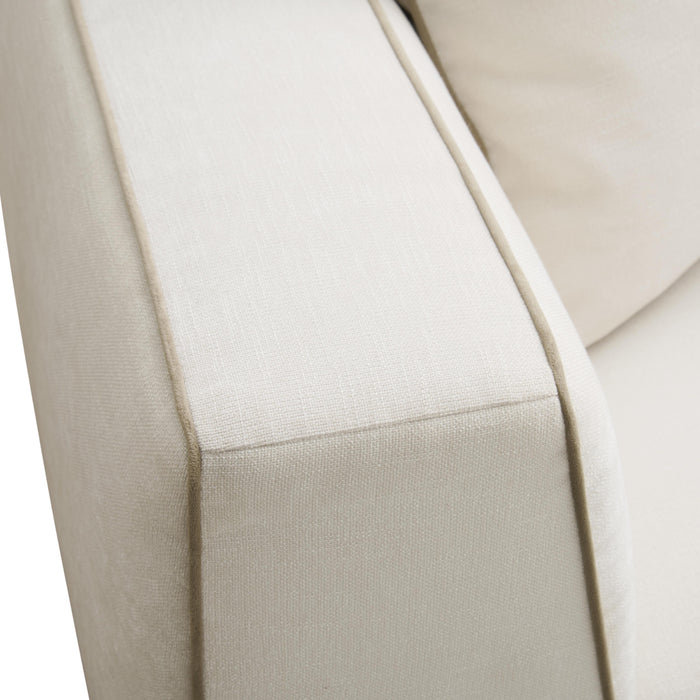 Tristine 96" Cream Contract-Grade Linen Sofa - Dream Home Furniture & Mattress (Waite Park, MN)