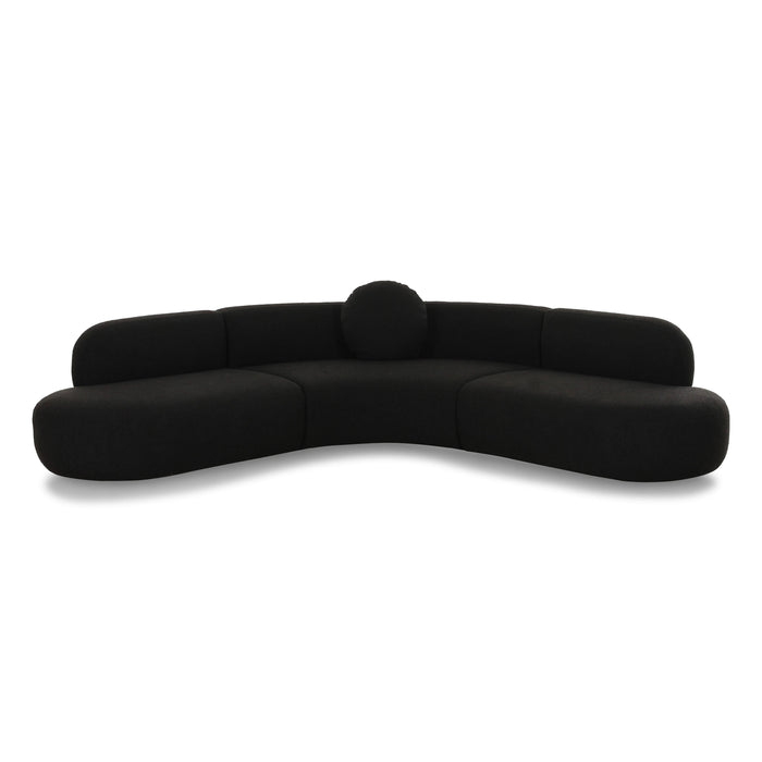 Broohah 3-Piece Performance Fabric L-Shaped Sectional - Dream Home Furniture & Mattress (Waite Park, MN)