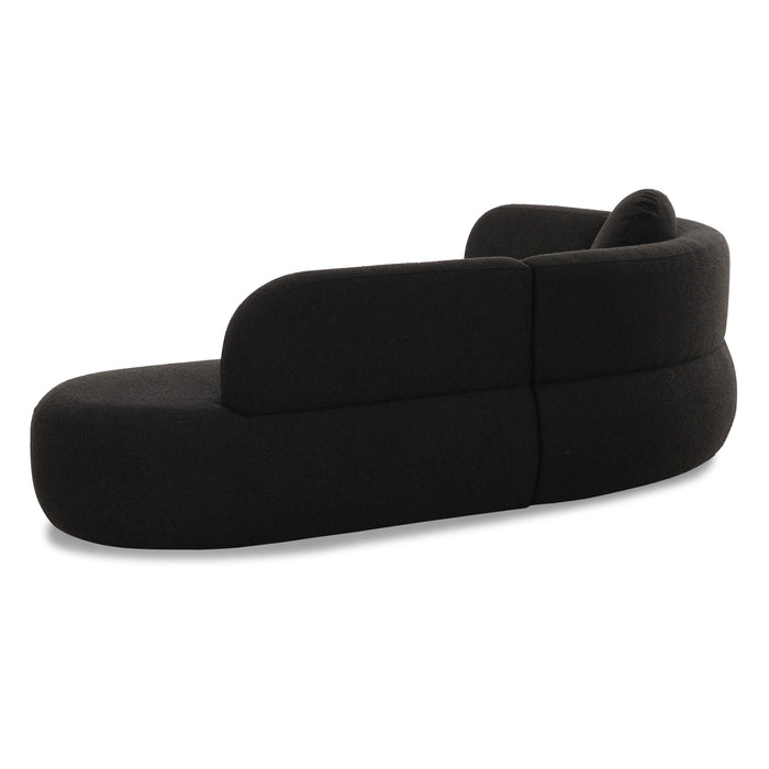 Broohah 3-Piece Performance Fabric L-Shaped Sectional - Dream Home Furniture & Mattress (Waite Park, MN)