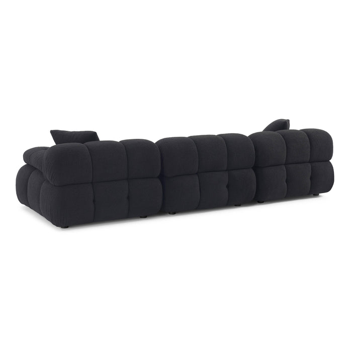 Calliope 118" Performance Vegan Shearling Modular Sofa