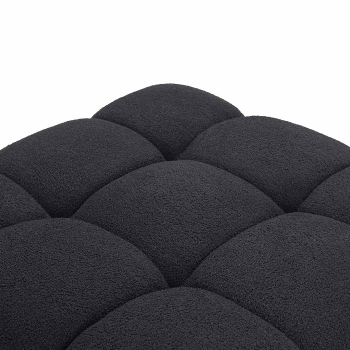 Calliope 118" Performance Vegan Shearling Modular Sofa