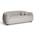 Judy 80" Black and White Woven Performance Fabric Sofa - Dream Home Furniture & Mattress (Waite Park, MN)