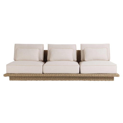 Mora Cream Outdoor Sofa - Dream Home Furniture & Mattress (Waite Park, MN)
